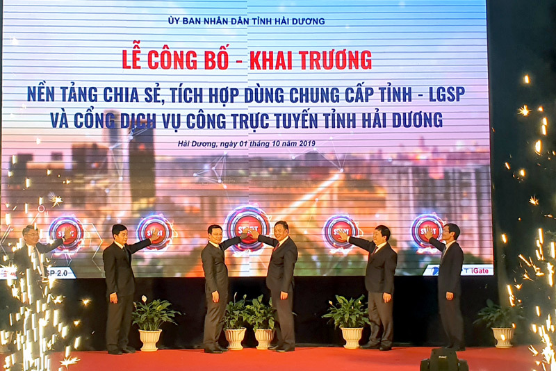 Bộ TT&TT sẽ song hành cùng Hải Dương triển khai chính phủ điện tử