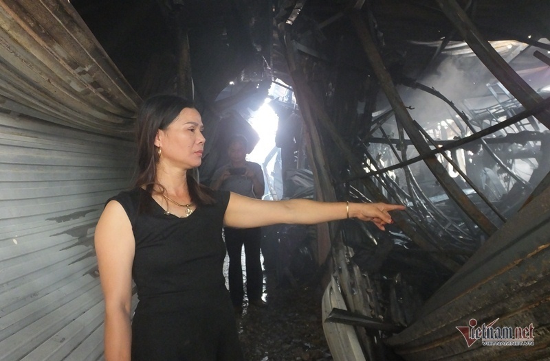 Chợ Thanh Hóa cháy thành tro, tiểu thương lao đao hết kế sinh nhai