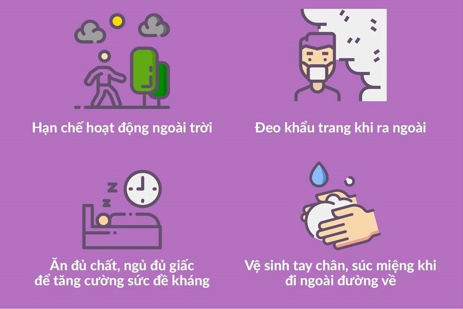 Trường học Hà Nội tạm hoãn các hoạt động ngoài trời vì không khí ô nhiễm