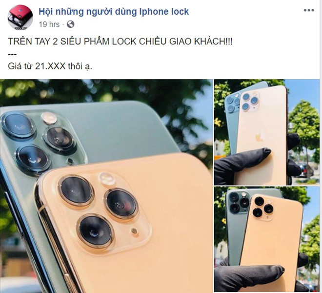 Locked iPhone 11 Pro Max available in Vietnam and in high demand