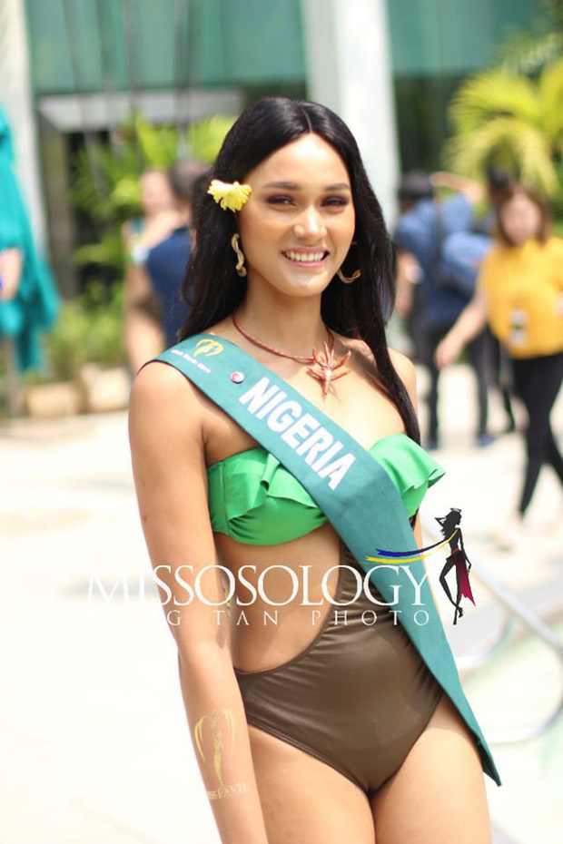 Đại diện Việt Nam nổi bật khi diện bikini bên dàn thí sinh Miss Earth 2019