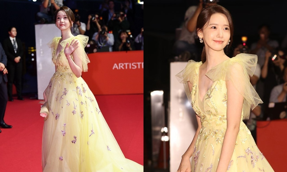 Diện đầm khoét sâu táo bạo, Yoona (SNSD) hớ hênh ngực khủng trên thảm đỏ