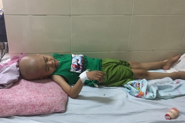 Bố mẹ ly dị, cháu bé 4 tuổi bị ung thư ngày đêm gào khóc bên bà ngoại