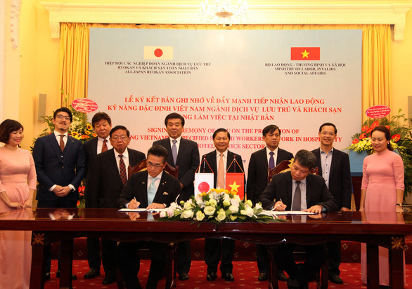 Deal signed for Vietnamese workers to find jobs in Japan