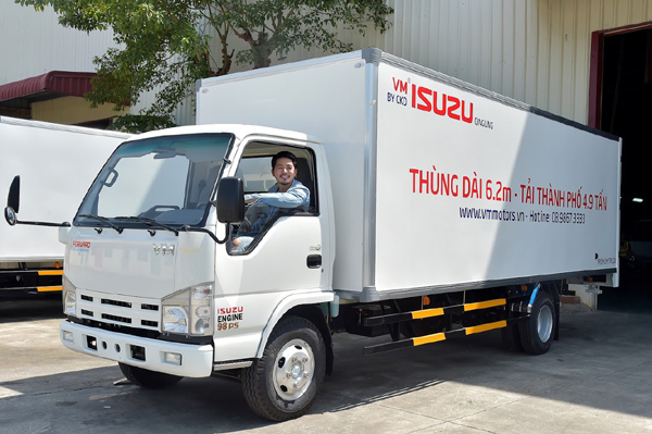 Xe tải thùng dài - giải pháp tối ưu chở hàng trong đô thị