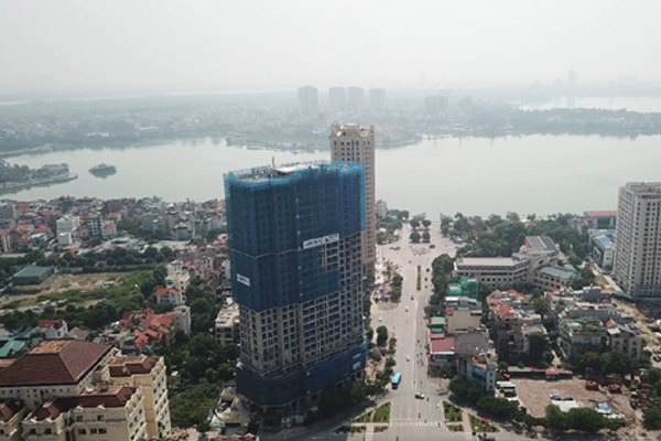 Cận cảnh tòa căn hộ Tây Hồ Tây tuyệt đẹp vừa bàn giao