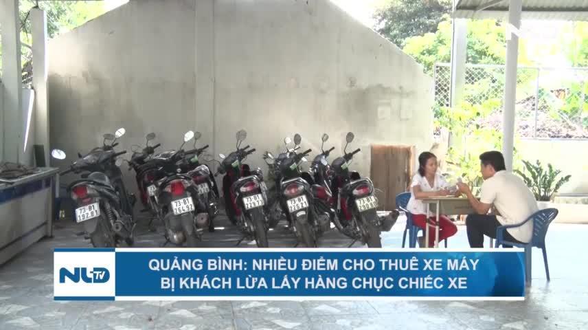 Cho thuê xe máy bị khách lừa lấy hàng chục chiếc xe