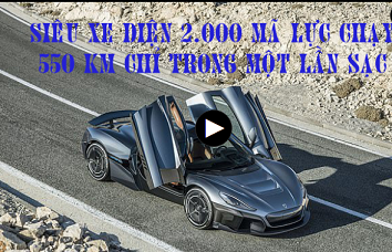 Siêu xe điện 2.000 mã lực chạy 550 km chỉ trong một lần sạc