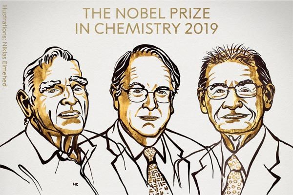 Nobel Hóa học vinh danh sáng chế về pin lithium-ion