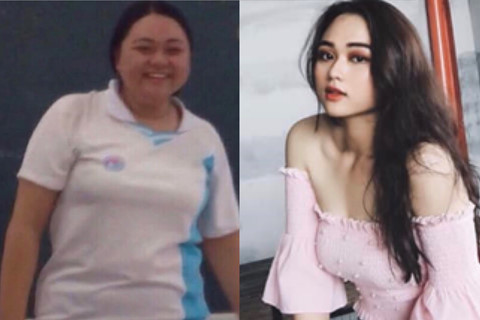 Cô gái giảm 40 kg và các nữ sinh có body đồng hồ cát hậu giảm cân