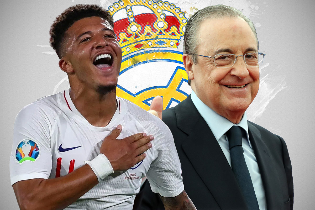 Real quyết đấu MU, chi đậm lấy Jadon Sancho