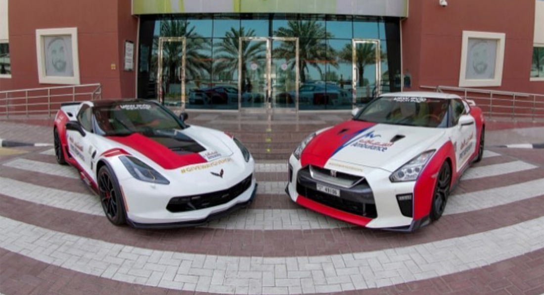 Dubai dùng siêu xe mã lực mạnh làm xe cứu thương