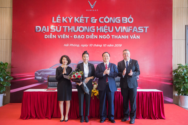 Ngô Thanh Vân trở thành đại sứ thương hiệu VinFast