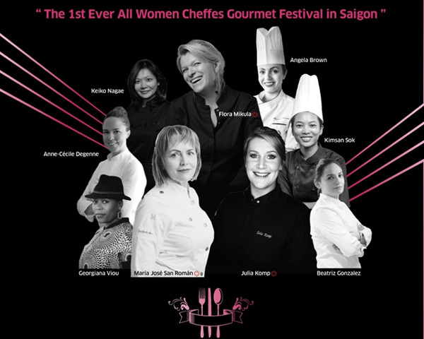 First-ever All Women Cheffes Gourmet Festival held in Saigon
