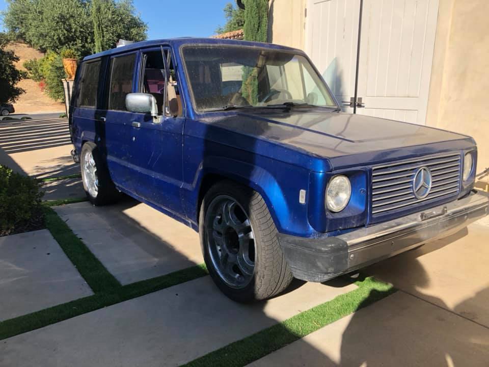 Chủ xe Izusu nhái Mercedes-Benz G-Class bị ném đá mạnh vì độ xấu