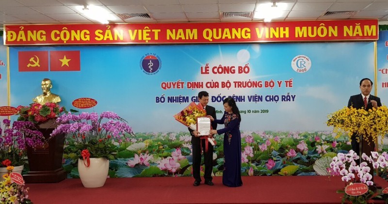 Bệnh viện Chợ Rẫy có tân giám đốc 46 tuổi