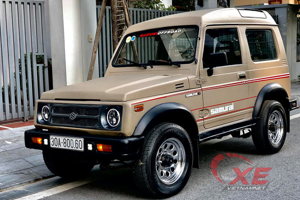 Hàng hiếm Suzuki Samurai 1993 giá gần 300 triệu ở Hà Nội