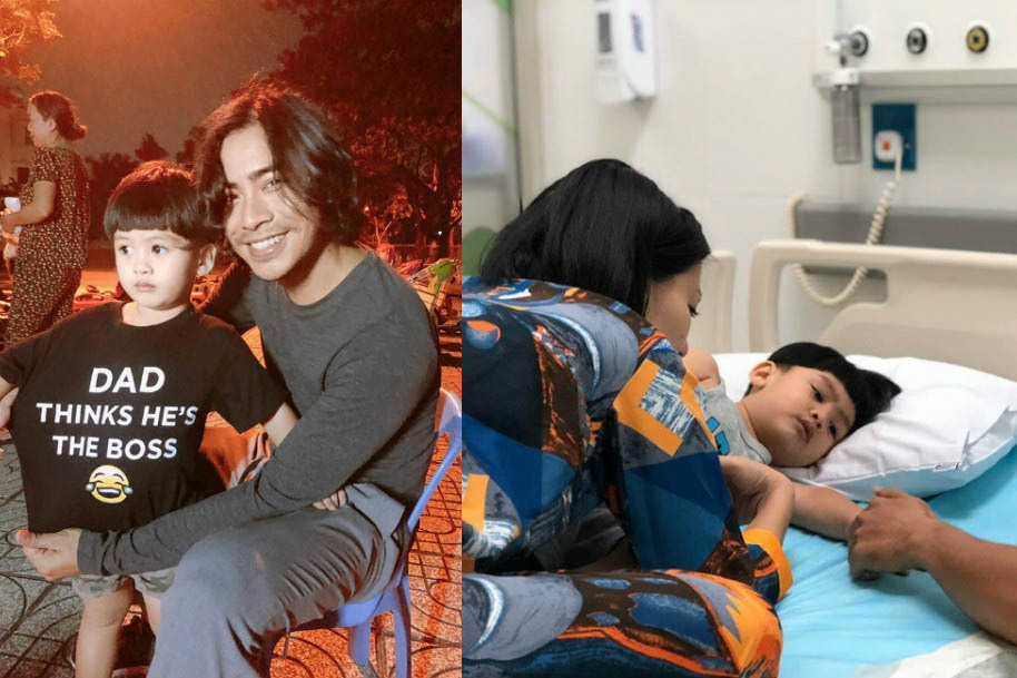 Động thái của Thanh Bình trước tin đồn ly hôn khi Ngọc Lan một mình đưa con nhập viện