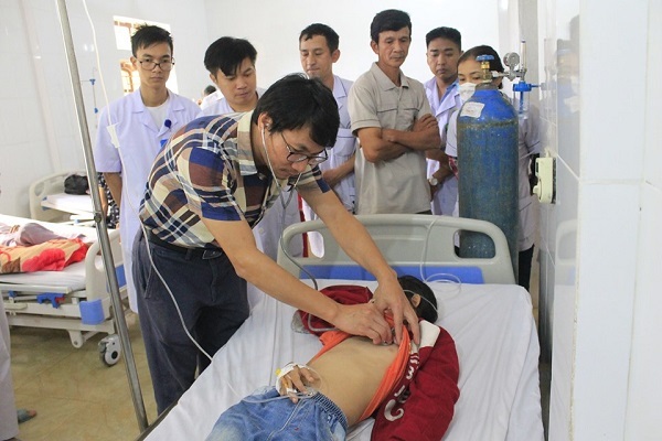 Bệnh viện E chuyển giao kỹ thuật cho bệnh viện Đa khoa huyện Hương Sơn