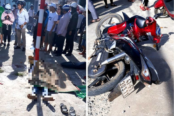 Thanh niên say xỉn chở bạn gái lao vỉa hè tử vong tại chỗ