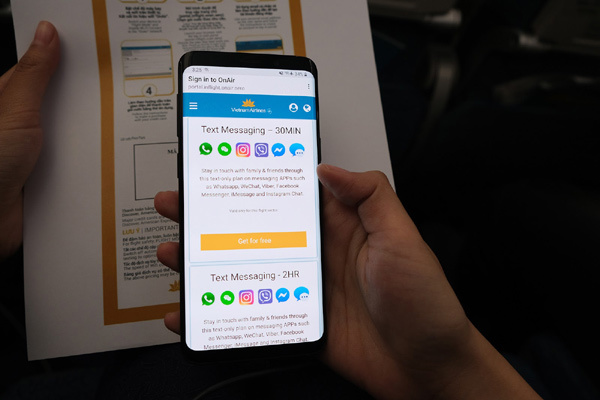 Vietnam Airlines: Tiên phong từ giải trí không dây đến wifi trên máy bay