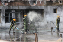 Toxic waste removed from site of Hanoi's light bulb factory fire