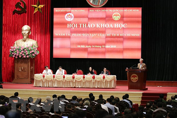 Tác phẩm 'Dân vận' của Bác là tinh hoa thời đại về vai trò của nhân dân