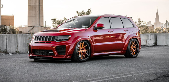 Bản độ Jeep Grand Cherokee SRT8 mạnh gấp 2 lần Lamborghini Urus