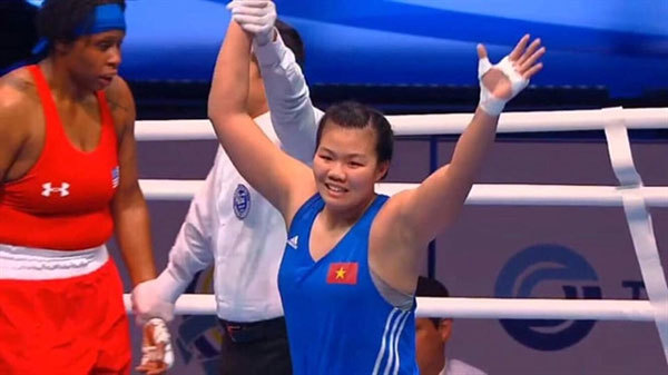 Huong wins Vietnam’s first world boxing bronze