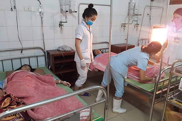 5 học sinh Nghệ An bị sét đánh khi đi học về