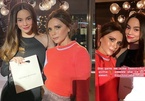 Hồ Ngọc Hà đọ sắc bên Victoria Beckham