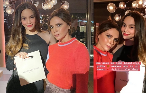 Hồ Ngọc Hà đọ sắc bên Victoria Beckham