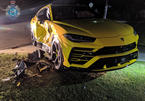 Cậu bé 14 tuổi lái Subaru ăn trộm, tông móp sườn Lamborghini Urus