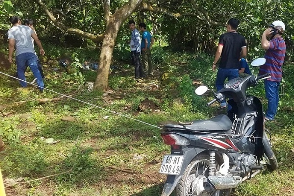 Nhân viên bất động sản chết bất thường trong vườn điều ở Đồng Nai