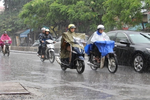 Nghe VietNamNet: Dự báo thời tiết 18/10, Hà Nội mưa rào