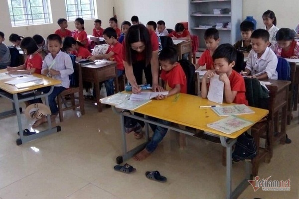Giáo viên chạy 