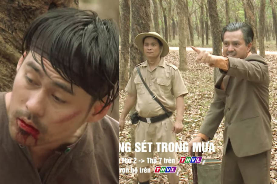'Tiếng sét trong mưa' tập 41: Khải Duy đánh đập chính con trai mình