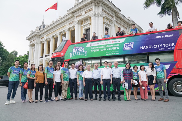 VPBank Hanoi Marathon trở thành giải chạy quốc tế của TP Hà Nội