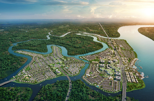 Đô thị sinh thái thông minh Aqua City hút khách