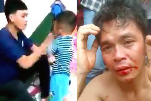 Công an thông tin vụ cha đánh con từ 2 năm trước, bị dân mạng 'dạy bảo'