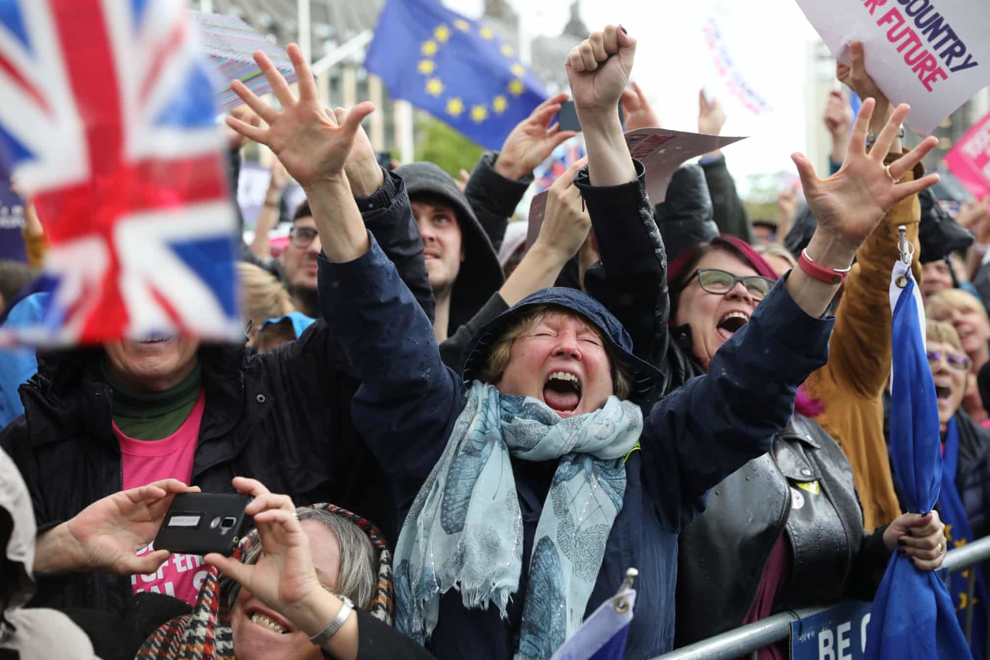 Dân Anh tuần hành kín đặc thủ đô vì Brexit