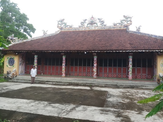 Ancient artfacts stolen from communal hall in Thua Thien-Hue