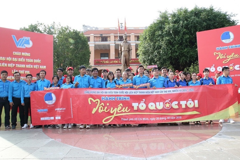 Hơn 1.000 thanh niên khởi động hành trình “Tôi yêu Tổ quốc tôi” năm 2019 tại TPHCM