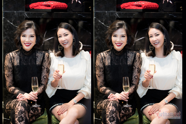 'Hoa hậu ba con' Hà Kiều Anh trẻ trung bên dàn cựu siêu mẫu