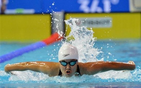 Vietnamese swimmer wins silver at Military World Games in China