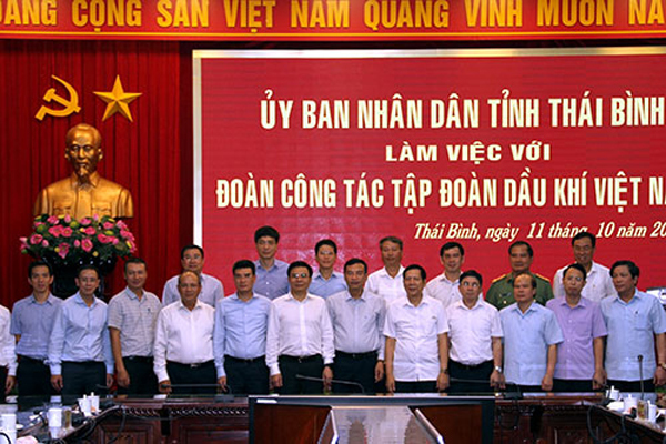 PVN quyết tâm đầu tư hiệu quả các dự án năng lượng tại tỉnh Thái Bình