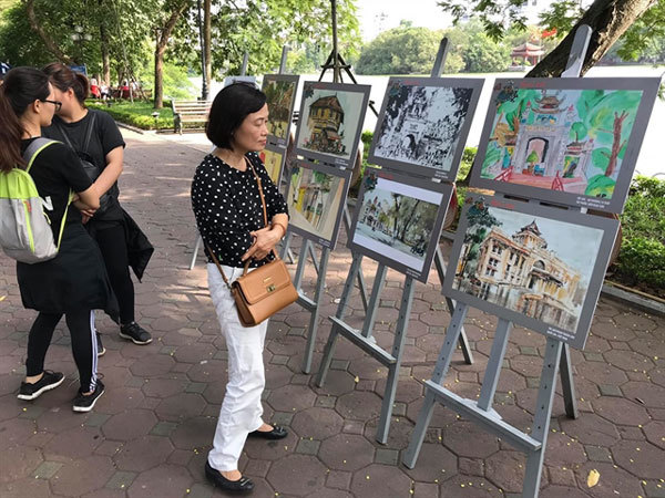 Asia-Link Sketchwalk Hanoi – a destination for artists