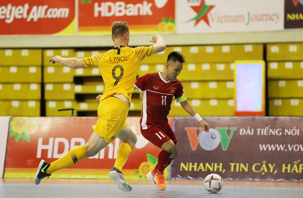 Trận đấu gay cấn Việt Nam - Australia ‘khai màn’ Giải Futsal HDBank Vô địch Đông Nam Á 2019