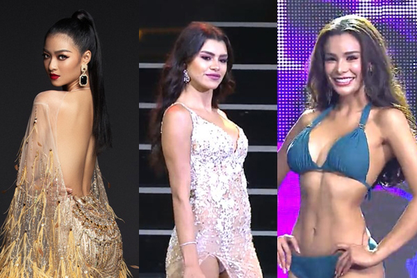 Kiều Loan khoe lưng trần, người đẹp Ai Cập hớ hênh tại bán kết Hoa hậu Hòa bình 2019