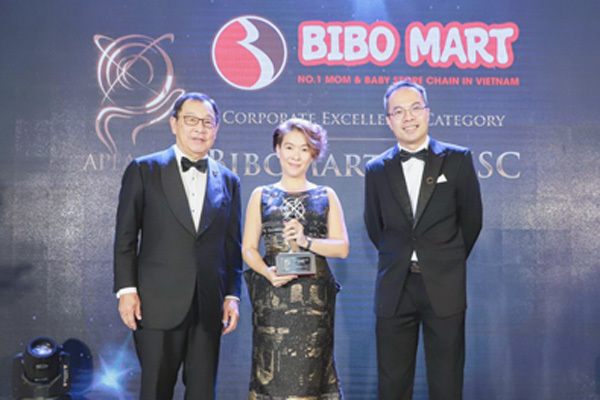 Bibo Mart nhận giải Doanh nghiệp xuất sắc khu vực Châu Á TBD